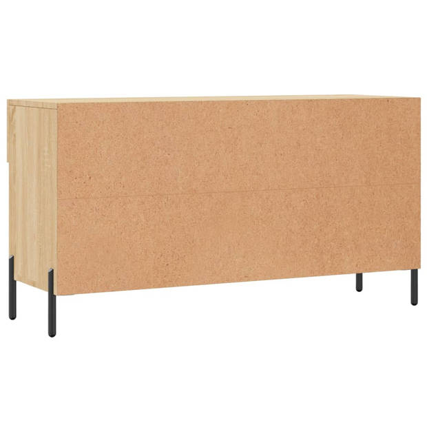 The Living Store Schoenenbank - Sonoma Eiken - 102 x 35 x 55 cm - Duurzaam materiaal