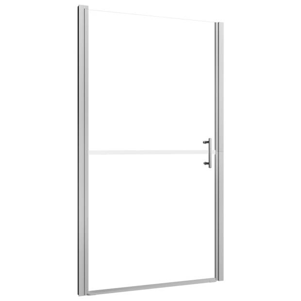 vidaXL Douchedeur 81x195 cm gehard glas