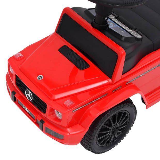 vidaXL Loopauto Mercedes Benz G63 rood