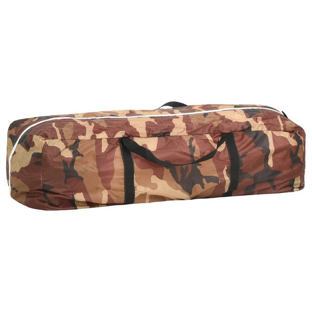 vidaXL Zwembadtent 500x433x250 cm stof camouflage