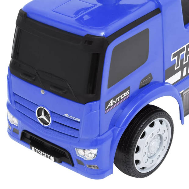 vidaXL Loopauto Mercedes Benz Truck blauw