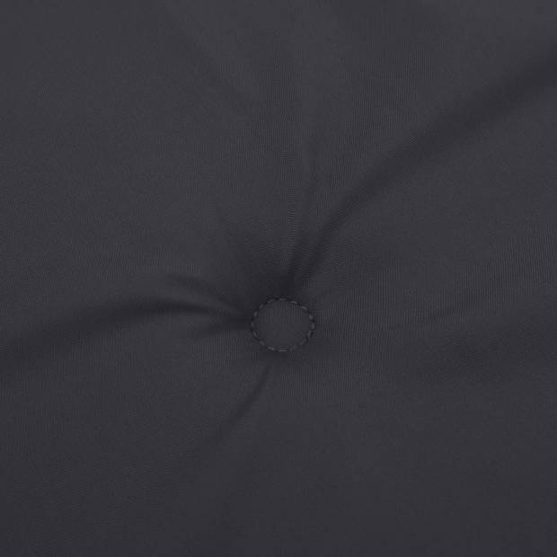 vidaXL Tuinstoelkussens 6 st 100x50x3 cm oxford stof zwart