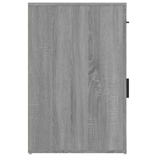 vidaXL Bureaukastje 40x49x75 cm bewerkt hout grijs sonoma eikenkleurig