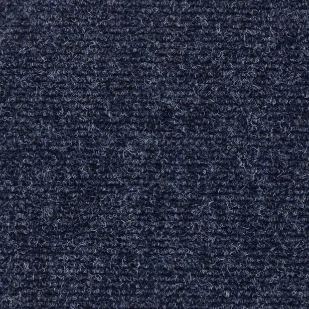 vidaXL 15 st Trapmatten zelfklevend rechthoekig 76x20 cm grijsblauw