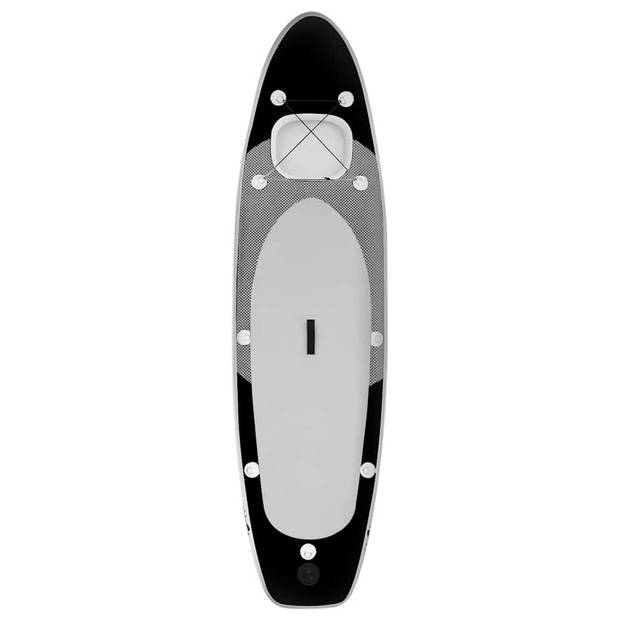 vidaXL Stand Up Paddleboardset opblaasbaar 330x76x10 cm zwart