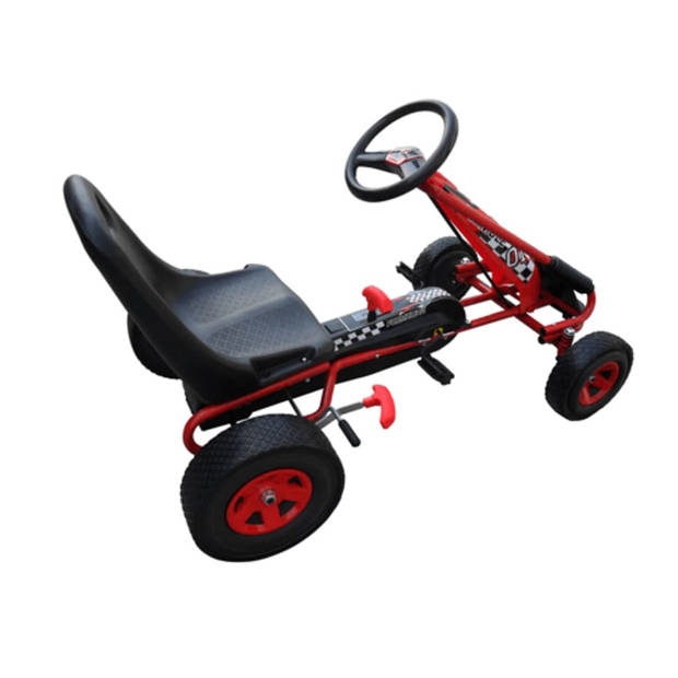 vidaXL Skelter F1 Junior rood