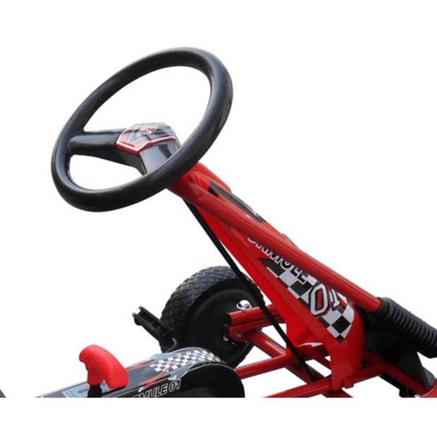 vidaXL Skelter F1 Junior rood