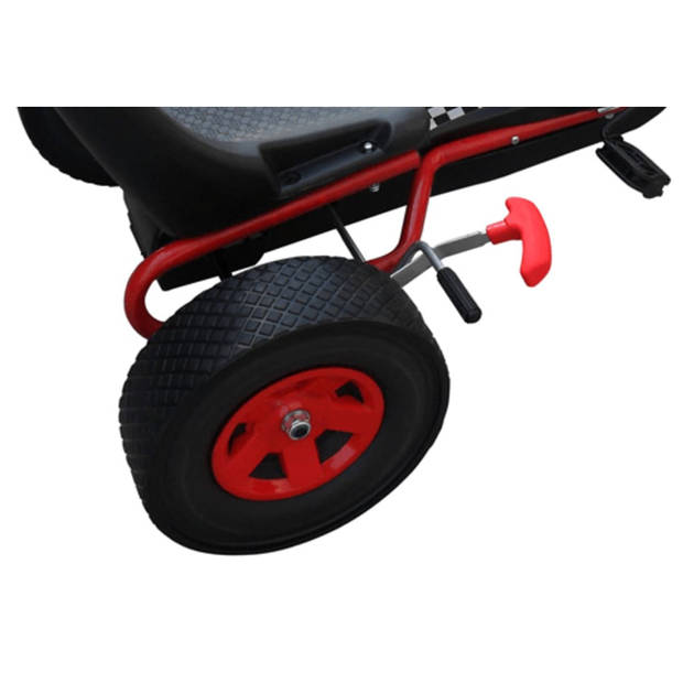 vidaXL Skelter F1 Junior rood