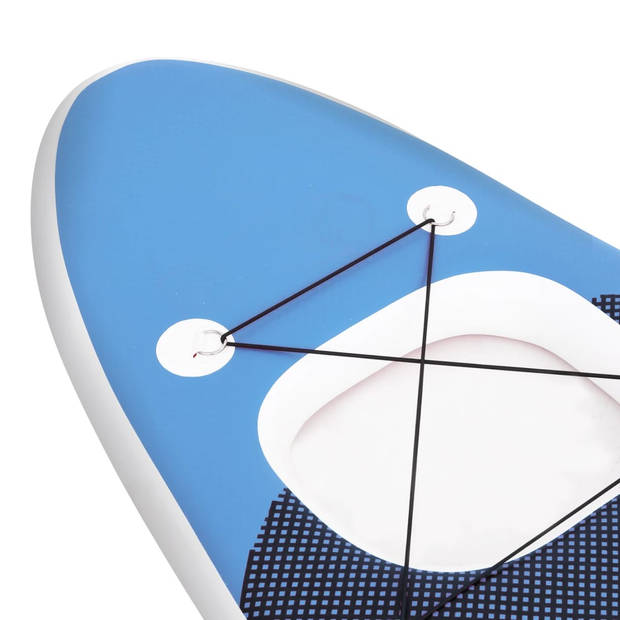 vidaXL Stand Up Paddleboardset opblaasbaar 330x76x10 cm zeeblauw