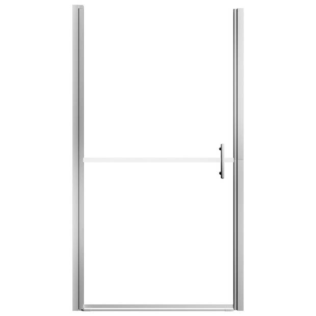 vidaXL Douchedeur mat 100x178 cm gehard glas