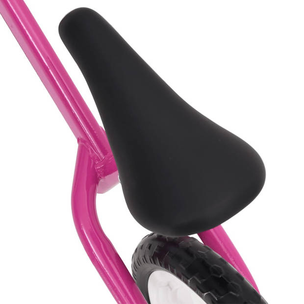 The Living Store Loopfiets - 10 inch wielen - Stalen frame - Roze