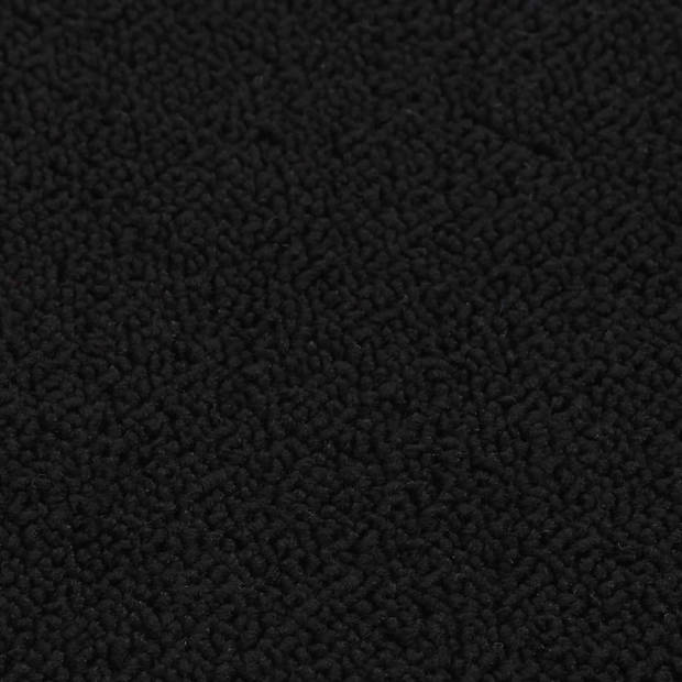 vidaXL Trapmatten 15 st anti-slip rechthoekig 60x25 cm zwart