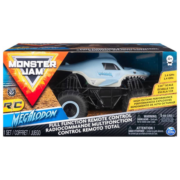 Monster Jam Speelgoedauto radiografisch Megalodon 1:24