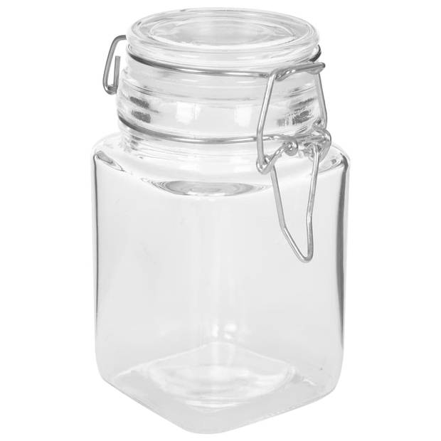 vidaXL Jampotten met sluiting 12 st 260 ml glas