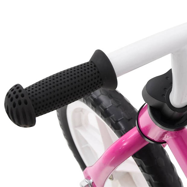 The Living Store Loopfiets - 12 inch - Roze