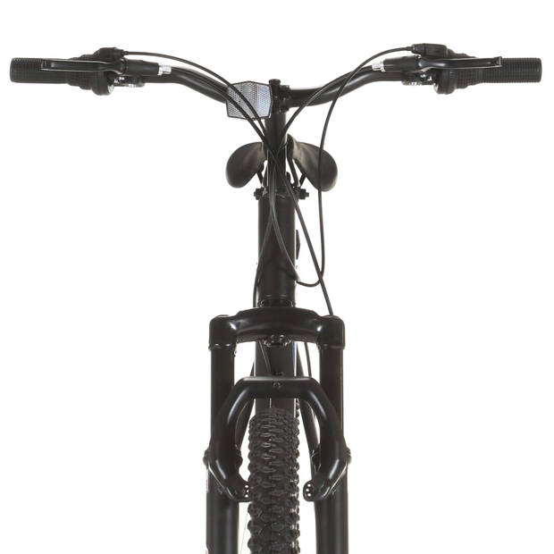 The Living Store Mountainbike - 29 inch wielen - Stalen frame - 21 versnellingen - Zwart