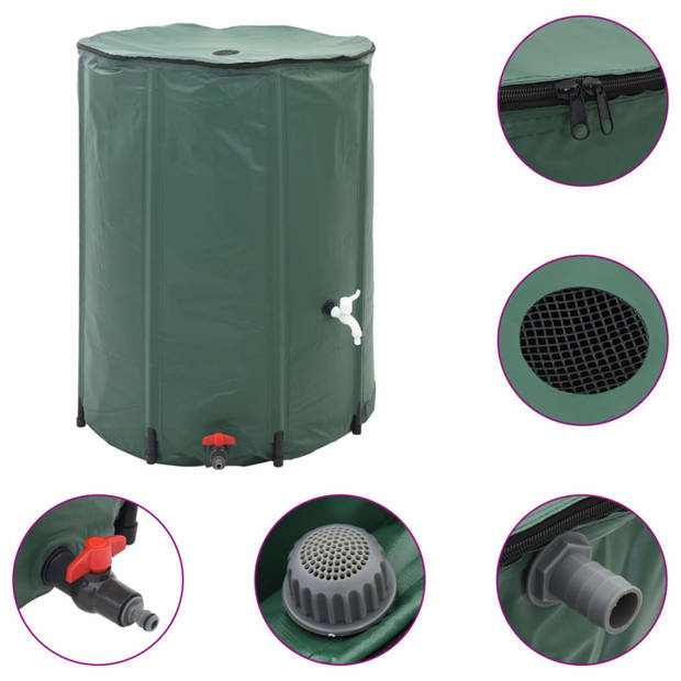 Inklapbare Watertank 250L (Groen)