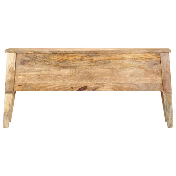 vidaXL Opbergbox 99x35x48 cm massief mangohout