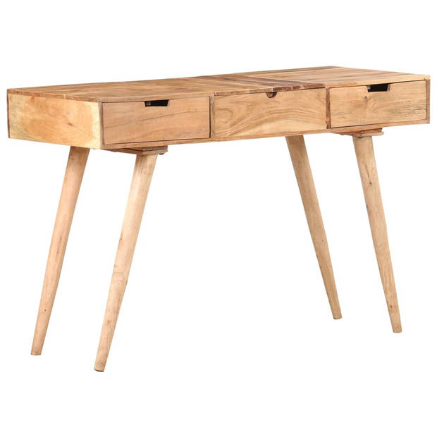 The Living Store Houten Opmaaktafel - Massief Acaciahout - 112 x 45 x 76 cm