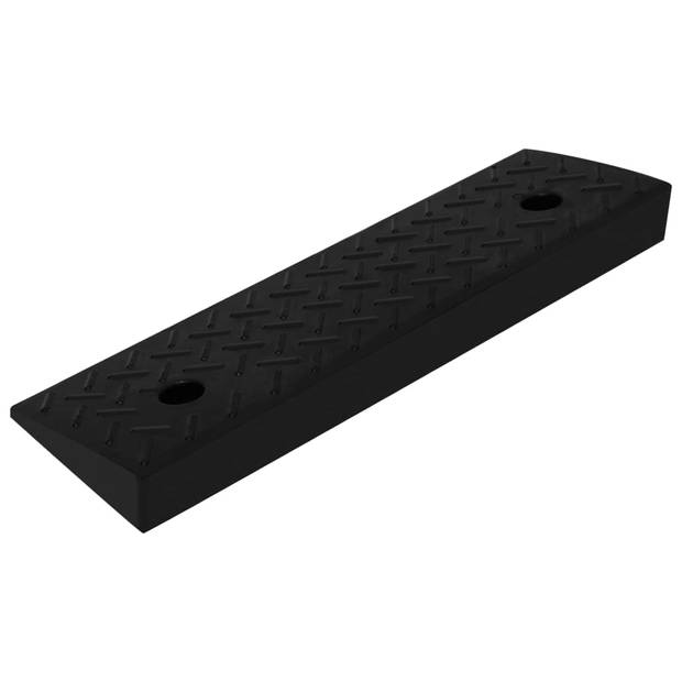 vidaXL Oprijhulpen 2 st 50x17,5x5 cm rubber