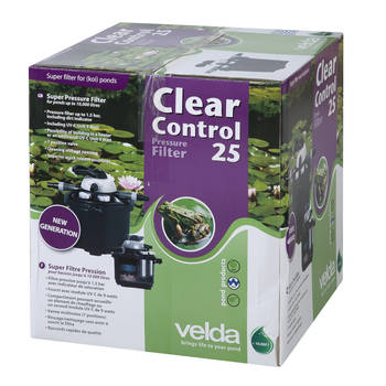 Velda - Clear Control 25 met UV-C Unit 9 Watt