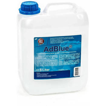 Adblue 5 liter voor dieselsysteem - Complete oplossing met tuit inbegrepen