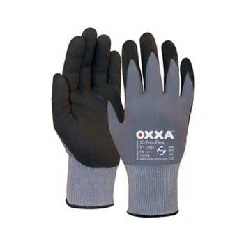 Oxxa handschoenen X-Pro Flex NFT zwart (maat 10)