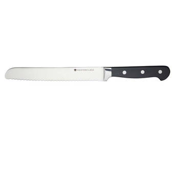 MasterClass - Broodmes 20cm , Afgeronde punt - Tipless - RVS Lemmet - Bread Knife - MasterClass Tipless