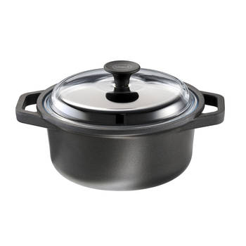 Rösle Keuken - Cadini Braadpan 3,9 liter ProResist - Aluminium - Zwart