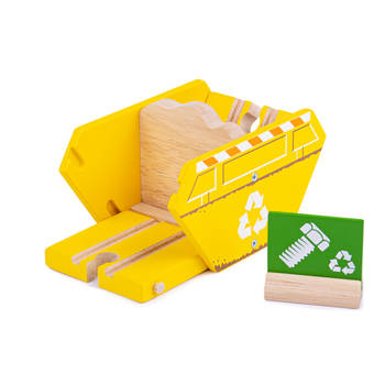 Bigjigs trein accessoire recycle container