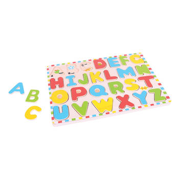 Bigjigs Inlegpuzzel Hoofdletter Alfabet