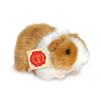 Hermann Teddy Knuffeldier Cavia - pluche stof - premium kwaliteit knuffels - multi kleuren - 20 cm - Knuffel huisdieren