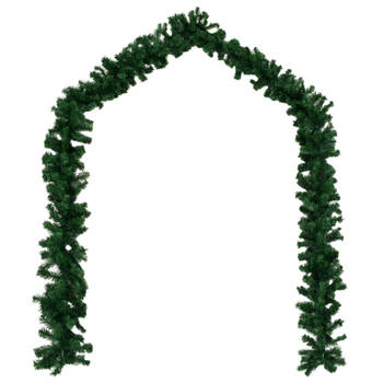 vidaXL Kerstslingers 4 st 270 cm PVC groen