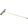 Broom 40 cm including steel 120 cm green Household Broom firm