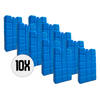 DULA Koelelementen - blauw - 10 stuks - 400 gram - 16x9x3,2cm