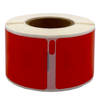 DULA Dymo Compatible labels - Rood - 99010 - S0722370 - Adresetiketten - 1 rol - 28 x 89 mm - 130 labels per rol