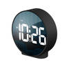 Attalos Digitale Wekker - Twee alarmen - Zwart - Dimbaar - USB & AAA batterij - Voor volwassenen & kinderen - tafelklok