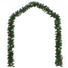 The Living Store Kerstslinger Guirlande - PVC - 4 x 270 cm - Groen