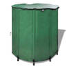 The Living Store Inklapbaar regenwatertank 750L - 100x100cm - UV-bestendig