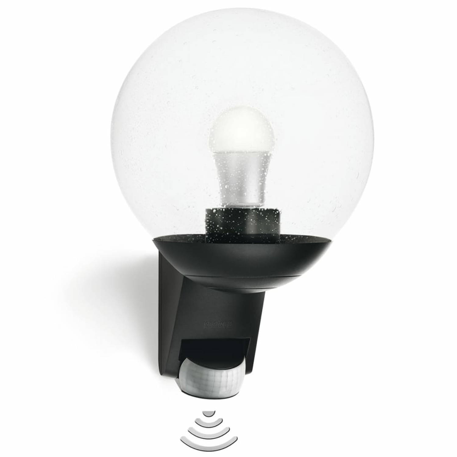 Sensor-buitenwandlamp L 585 S van STEINEL, zwart