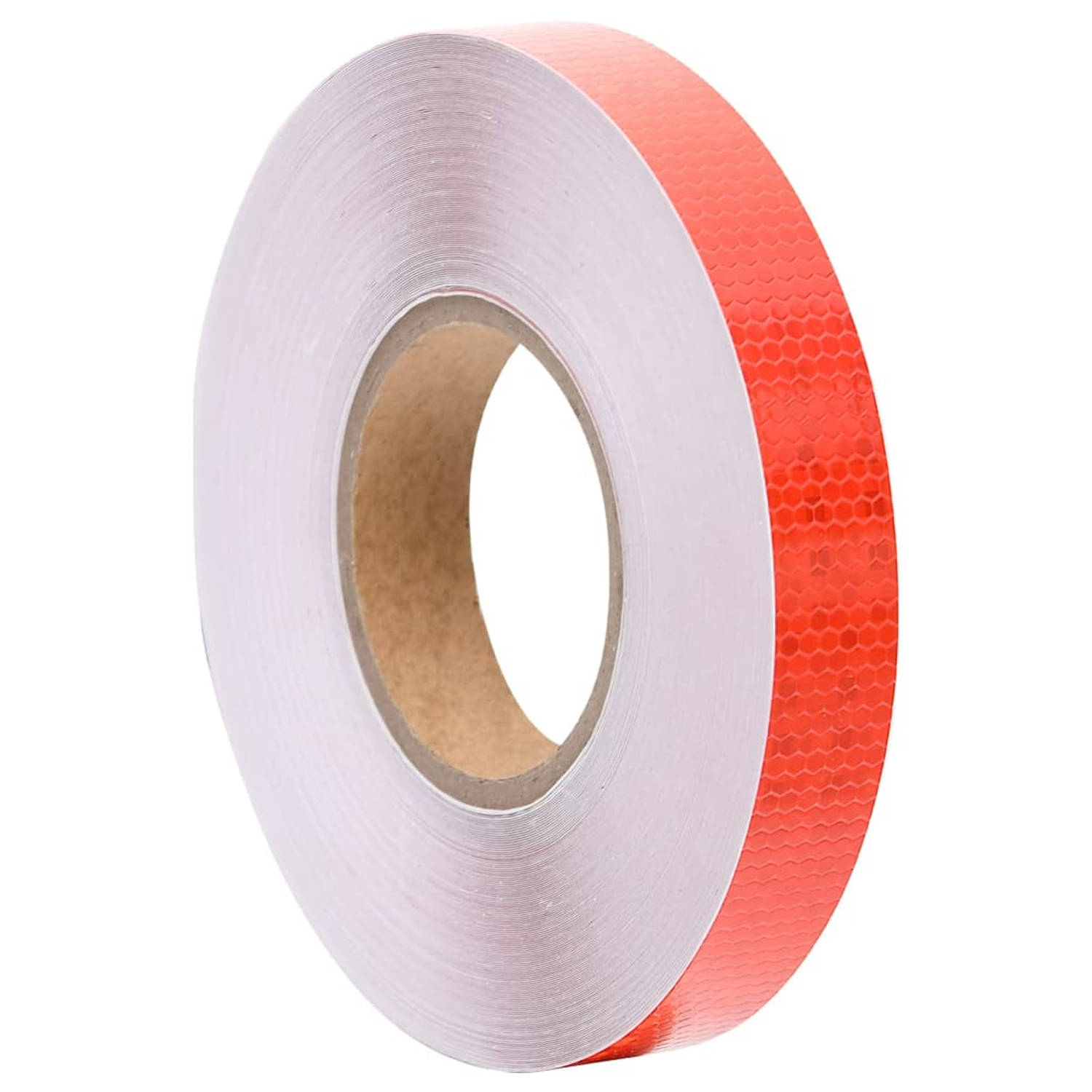 vidaXL Reflecterende tape 2,5 cm x 50 m PVC rood