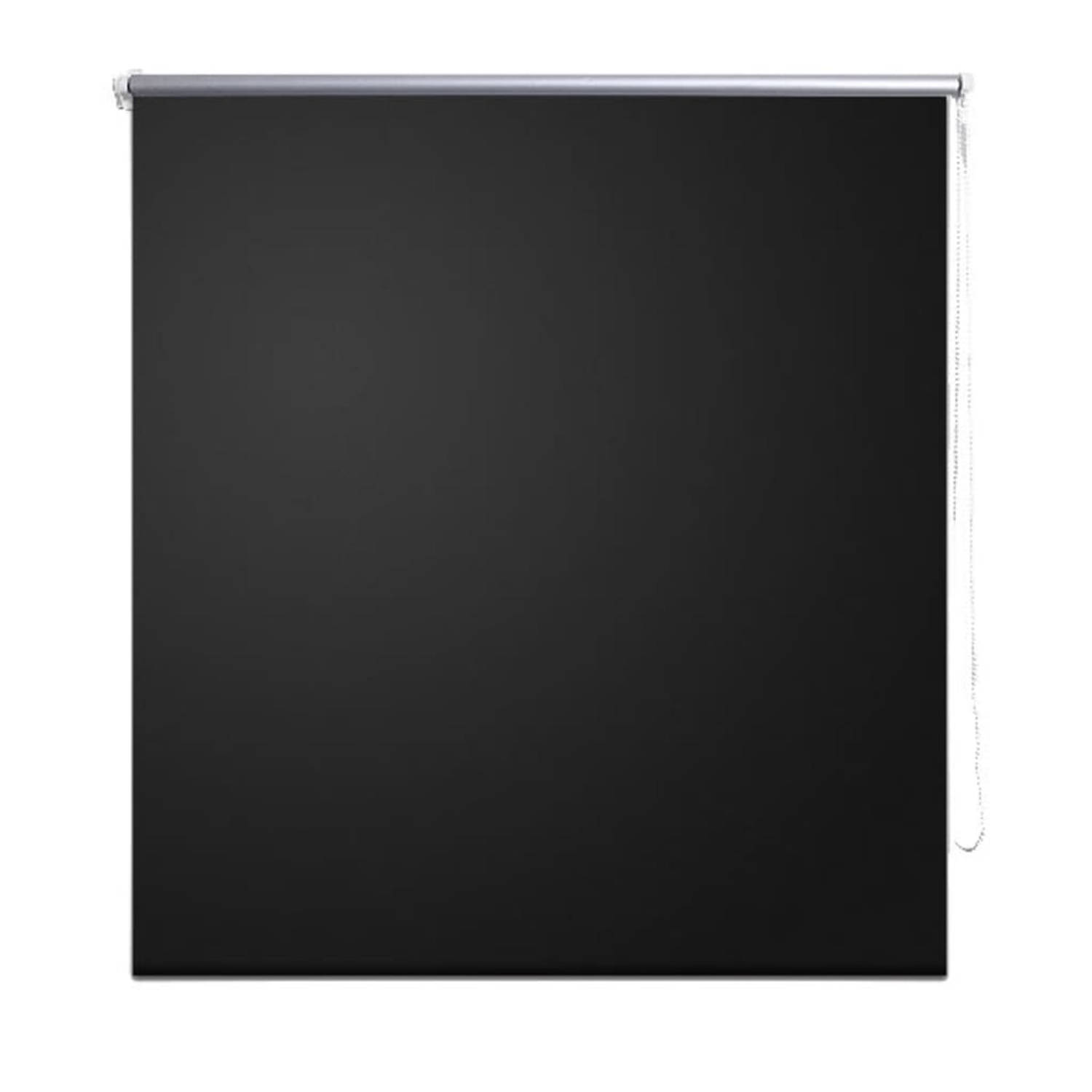 Rolgordijn verduisterend 160 x 175 cm zwart