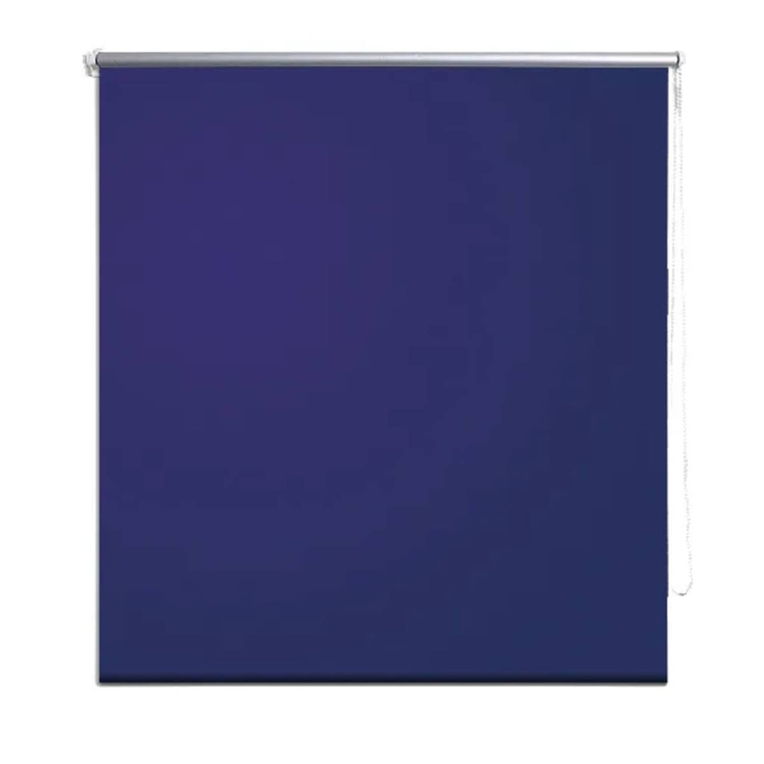 Rolgordijn verduisterend 60 x 120 cm marine-blauw