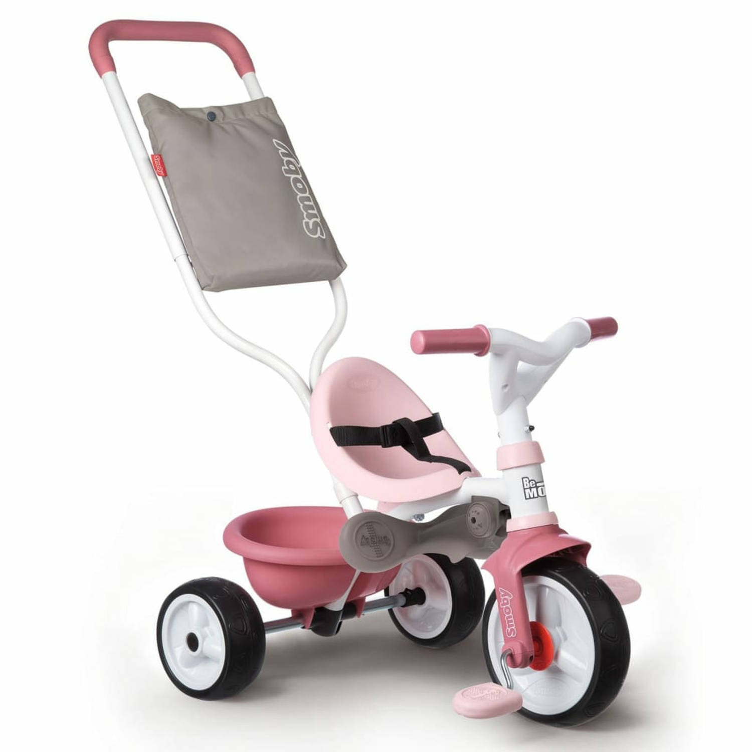Smoby Babydriewieler Be Move Comfort roze