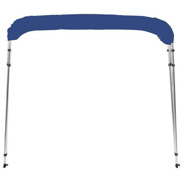 vidaXL Biminitop 4-boogs 243x180x137 cm blauw