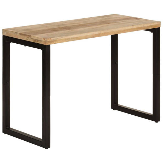 vidaXL Eettafel 110x50x76 cm massief mangohout