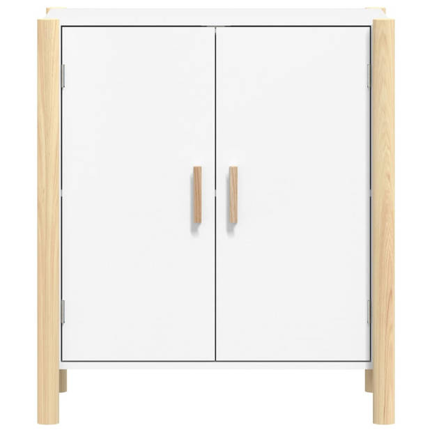 The Living Store Dressoir Classic - Kast - 62x38x70 cm - Wit