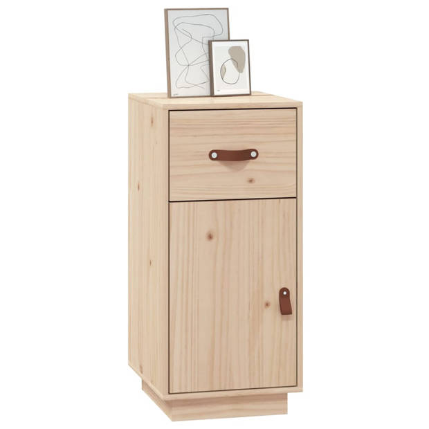 The Living Store Dressoir - Grenenhout - 34 x 40 x 75 cm - Opbergruimte - Display functie