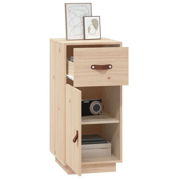 The Living Store Dressoir - Grenenhout - 34 x 40 x 75 cm - Opbergruimte - Display functie