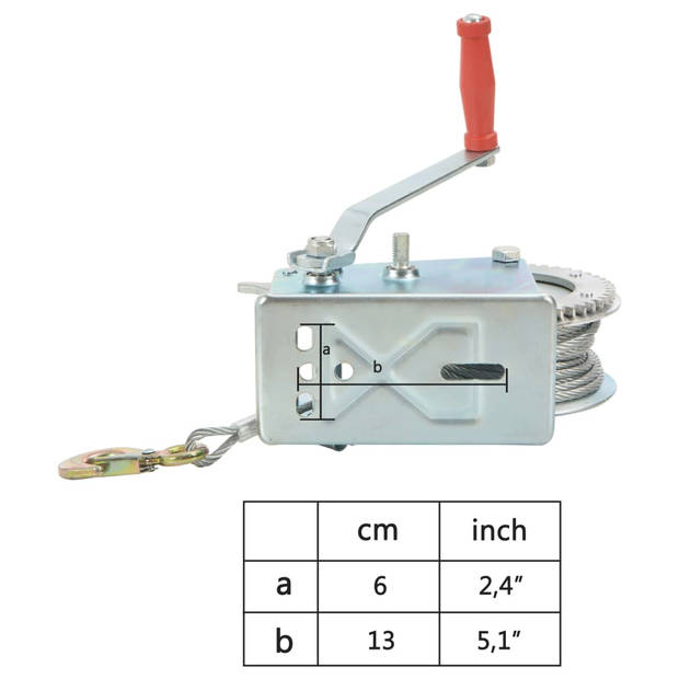 vidaXL Handlier 1360 kg